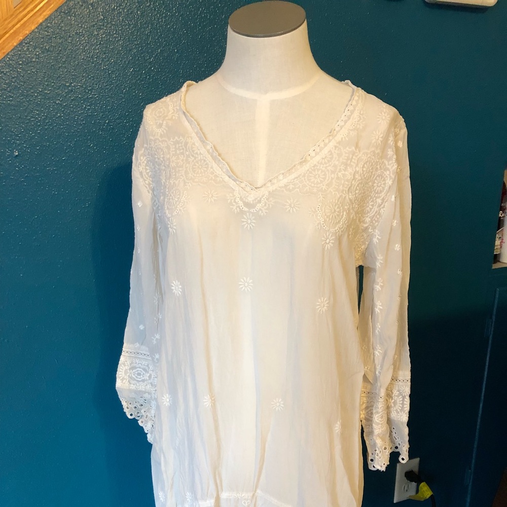Johnny Was tunic - Picture 2 of 4